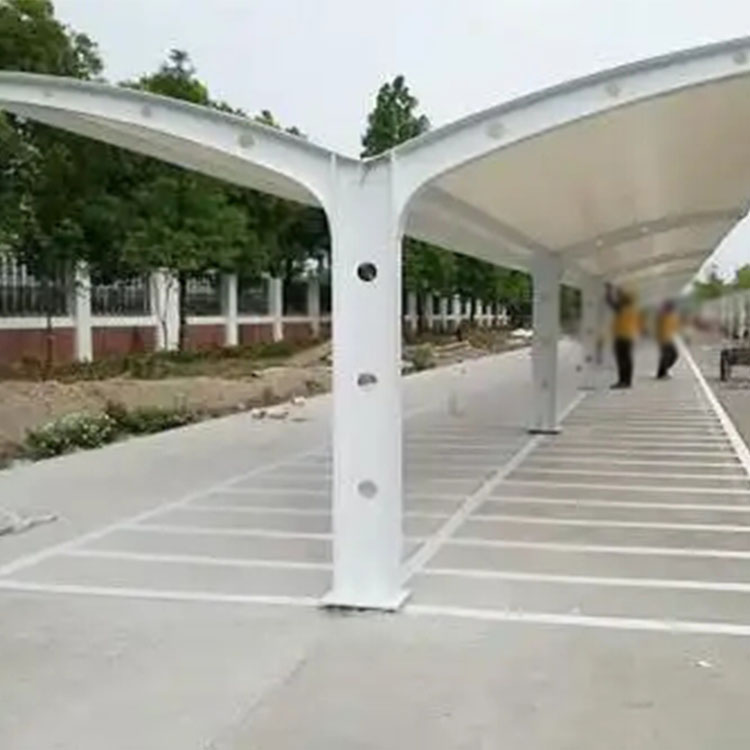 抚松县膜结构电动车棚