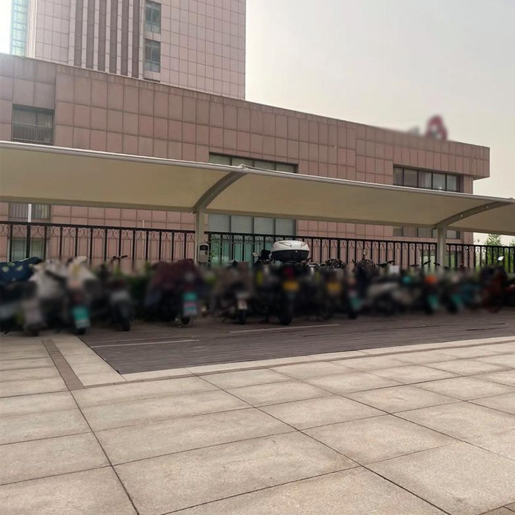 抚松县膜结构电动车棚