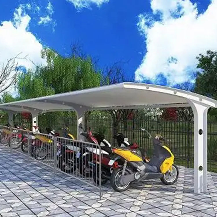 抚松县膜结构电动车棚